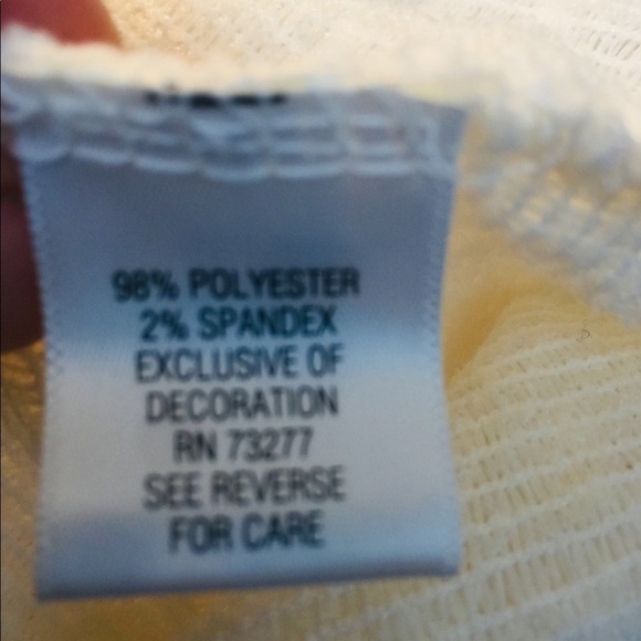 Apt 9‎ white sweater size small - Picture 6 of 7